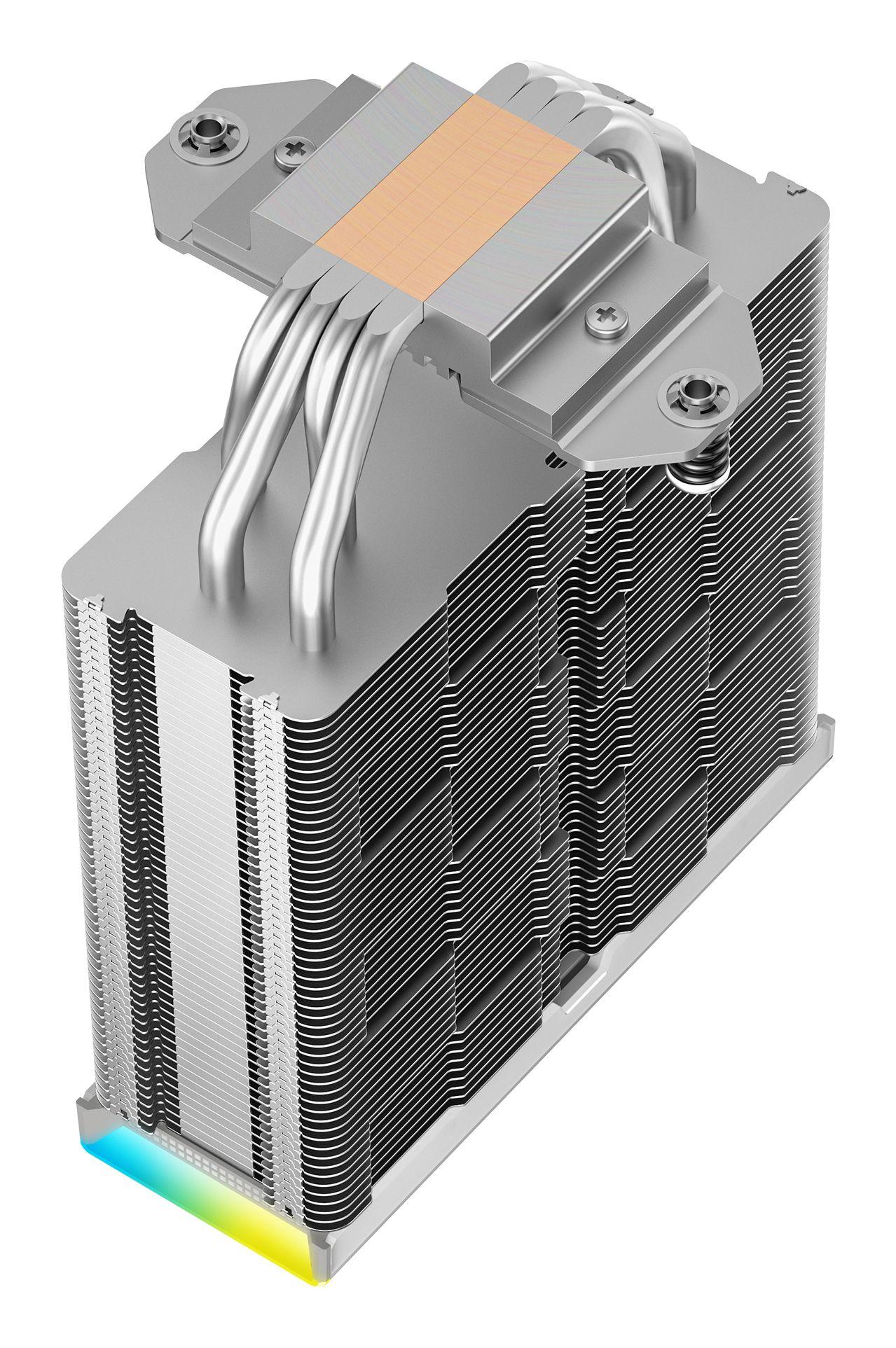 Cooler de CPU DEEPCOOL AK400 Digital SE WH (Até 220 W - Alumínio - Multi - Branco), miniatura 5