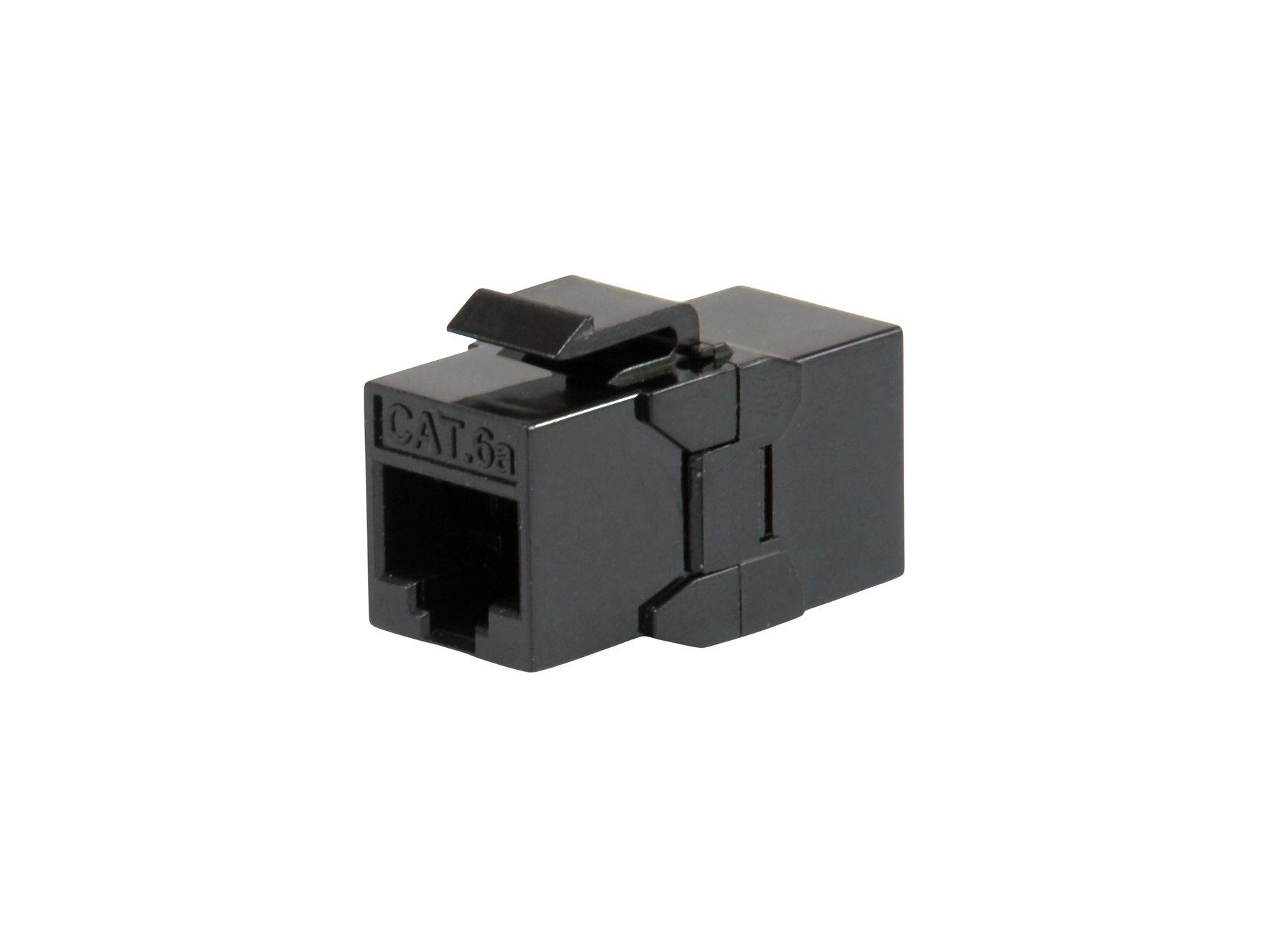 Acoplador Keystone RJ45 EQUIP 125580 (RJ-45 - Preto), miniatura 2