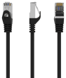 Cabo de Rede GEMBIRD PP6-1M/BK (1m - Cat 6 - RJ-45 - Preto)