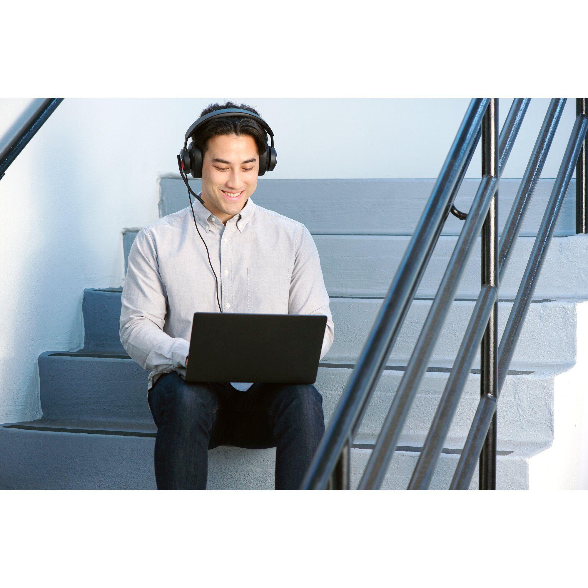 Headset KENSINGTON H2000 (Binaural - Com fios - Supra-aural - Preto), miniatura 4