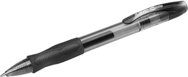 Caneta de Gel Retrátil BIC Gel-ocity Original (Preto)