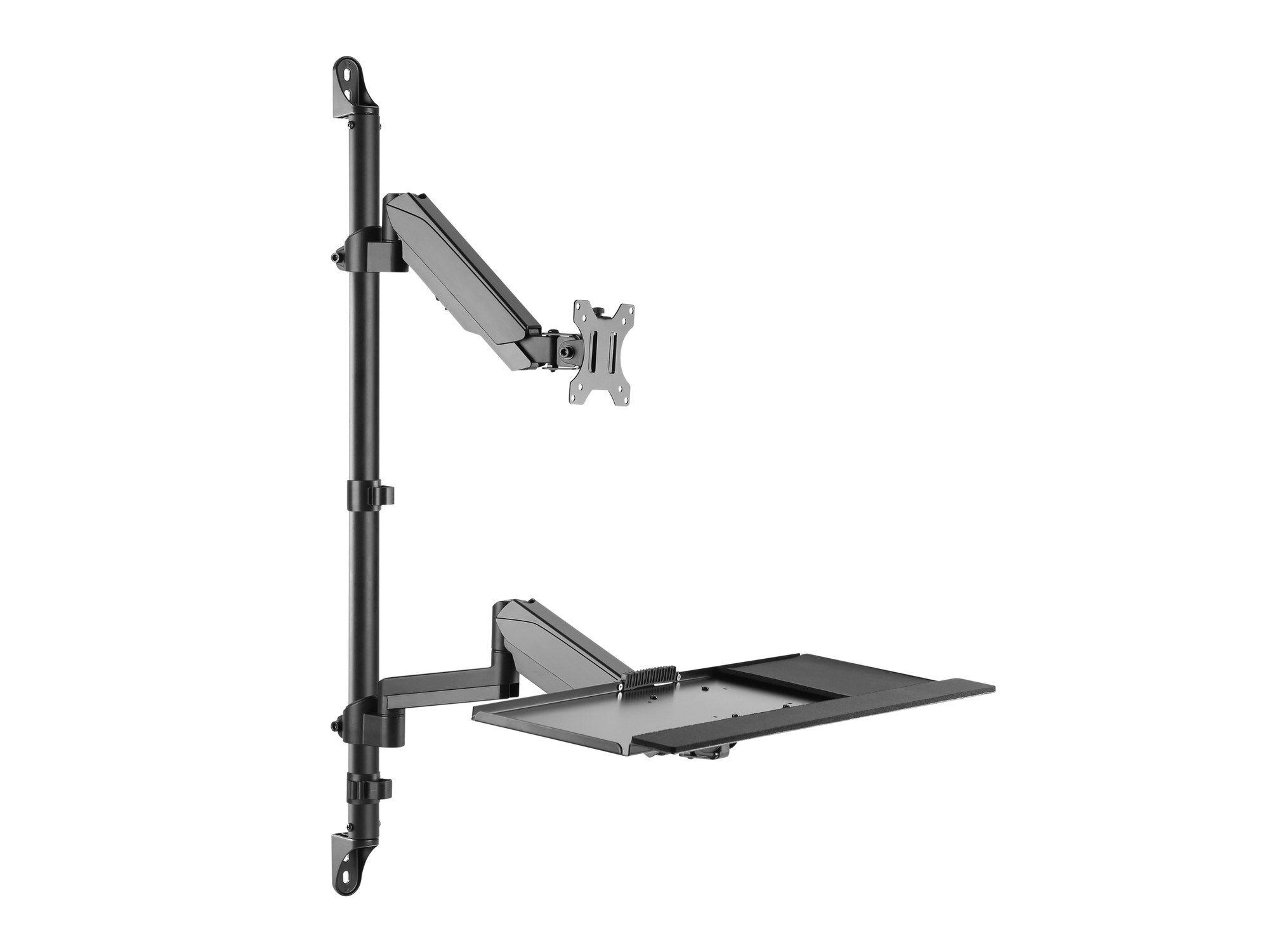 Posto de Trabalho de Parede para Monitor EQUIP 650170 (81,3 cm - Preto), miniatura 2