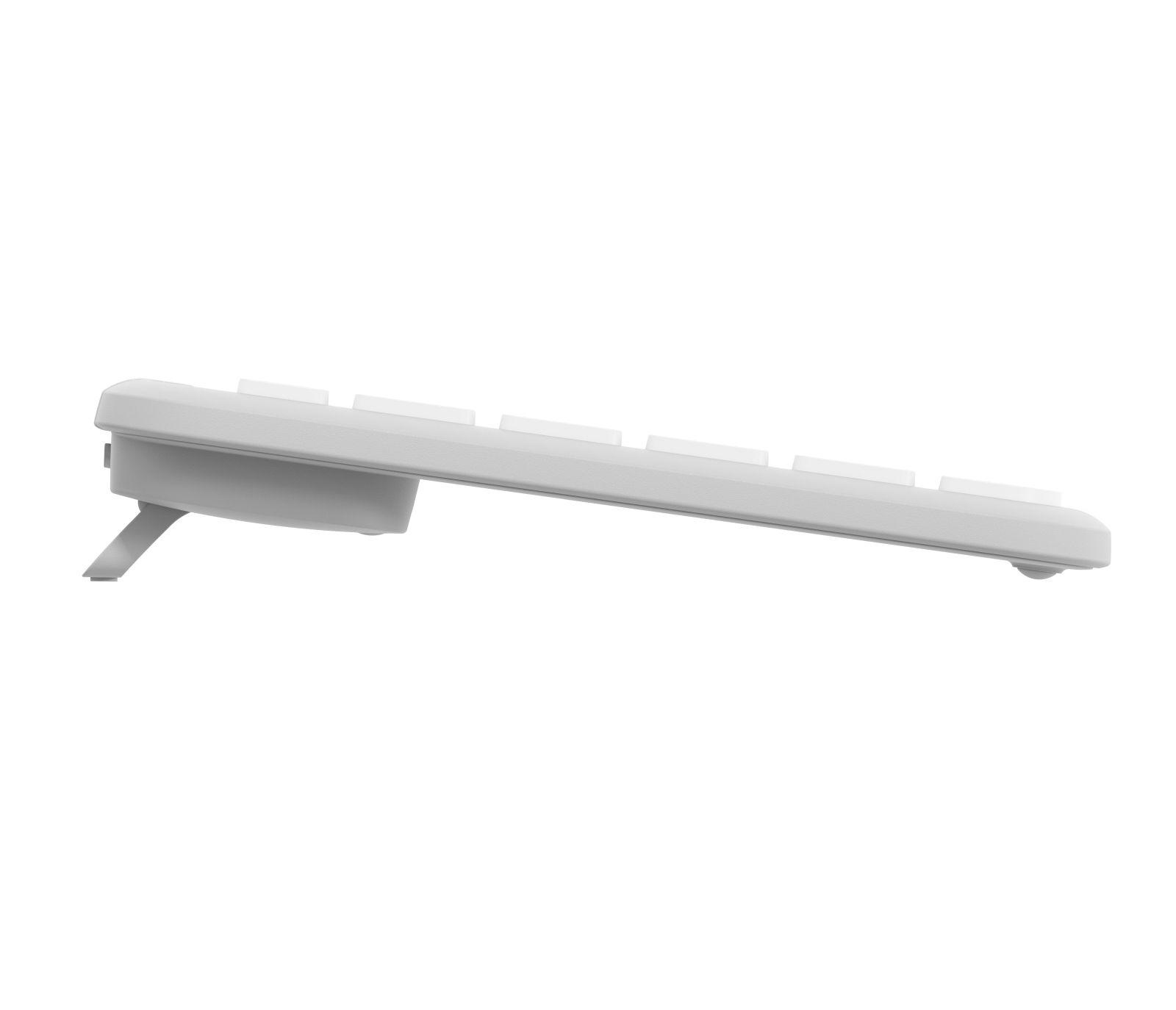 Teclado LOGITECH Signature Slim K950 (Francês - Teclas tesoura - Tamanho completo - Branco) — miniatura 2
