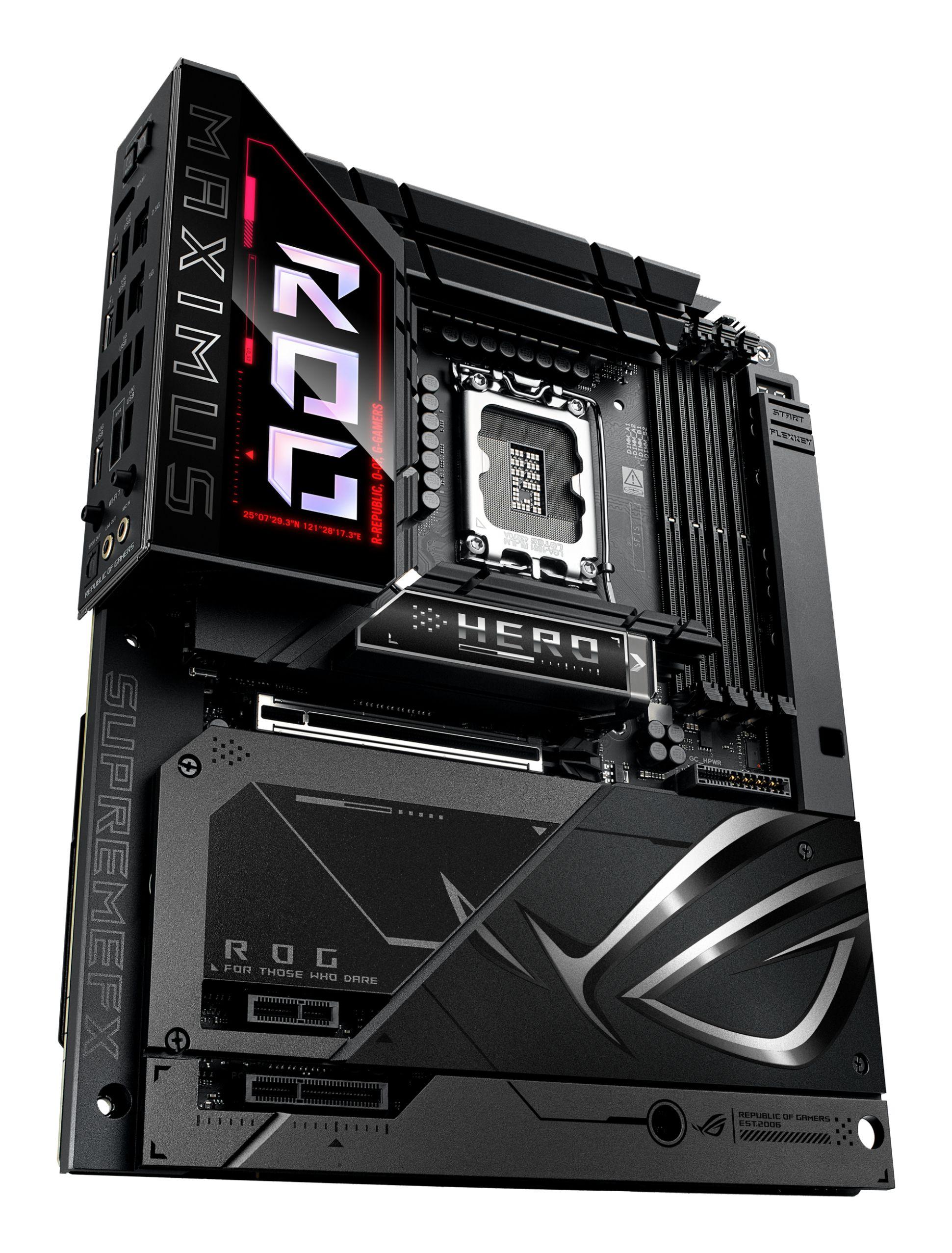 Motherboard ASUS ROG MAXIMUS Z890 HERO BTF (LGA 1851 (Socket V1) - Intel Core Ultra - ATX - Preto), miniatura 8
