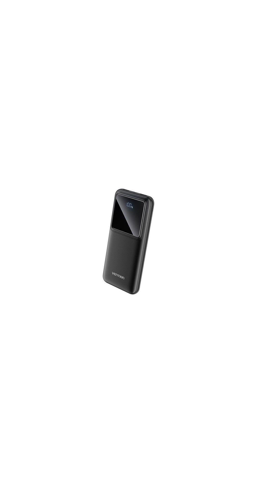 Powerbank VENTION FHKB0 (22,5 W - Micro-USB + USB Tipo-C - Preto) — miniatura 2