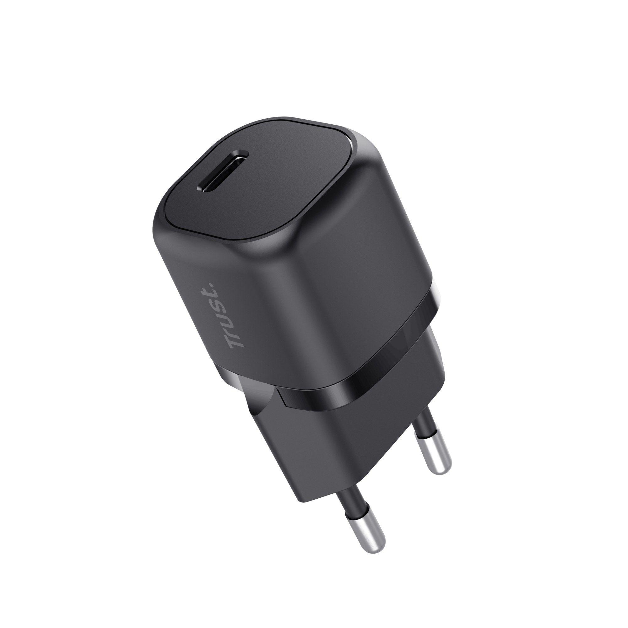 Carregador USB-C TRUST 25174 (Carregador USB-C de interior - Universal - Preto), miniatura 3