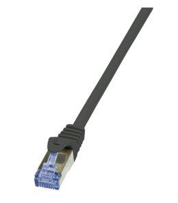 Cabo de Rede LOGILINK CQ4063S (3 m - Cat7 - RJ-45 - Preto)