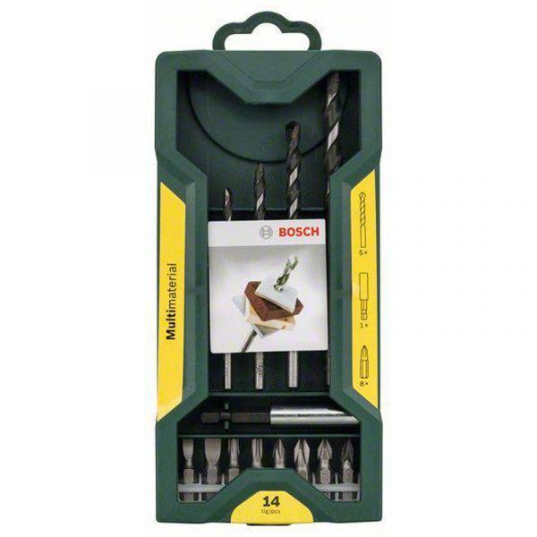 Conjunto de Brocas e Pontas BOSCH Mini X-Line 2607017161 (14 Peças), miniatura 2
