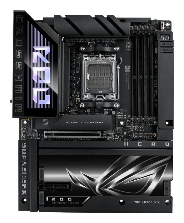 Motherboard ASUS ROG Crosshair X870E Hero BTF (AM5 - ATX - Duplo canal - Multicor)