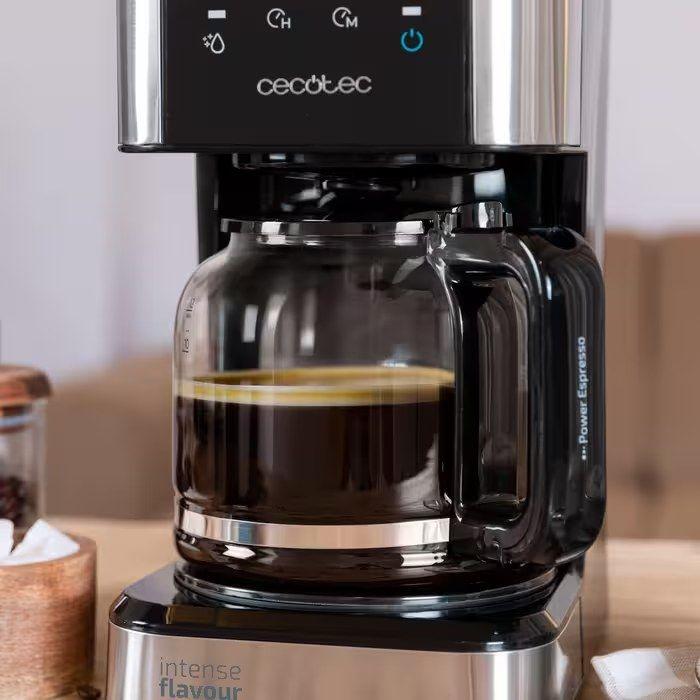 Máquina de Café de Filtro CECOTEC Coffee 66 Drop & Touch (Café moído - 950 W - 1,5 l - Preto e Inox), miniatura 4