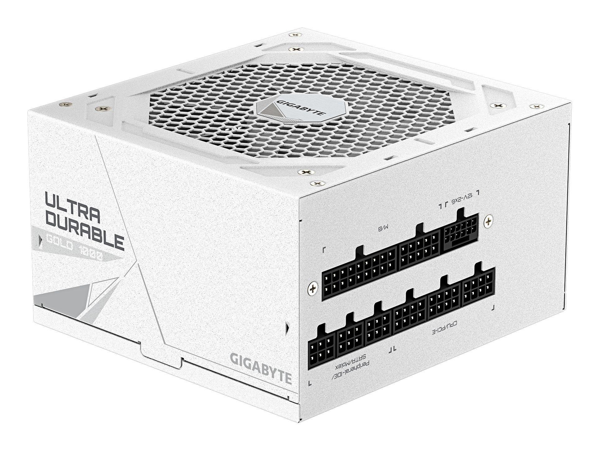 Fonte de Alimentação GIGABYTE UD1000GM PG5 V2 ICE (ATX - 1000 W - 80 PLUS Gold - Branco), miniatura 4