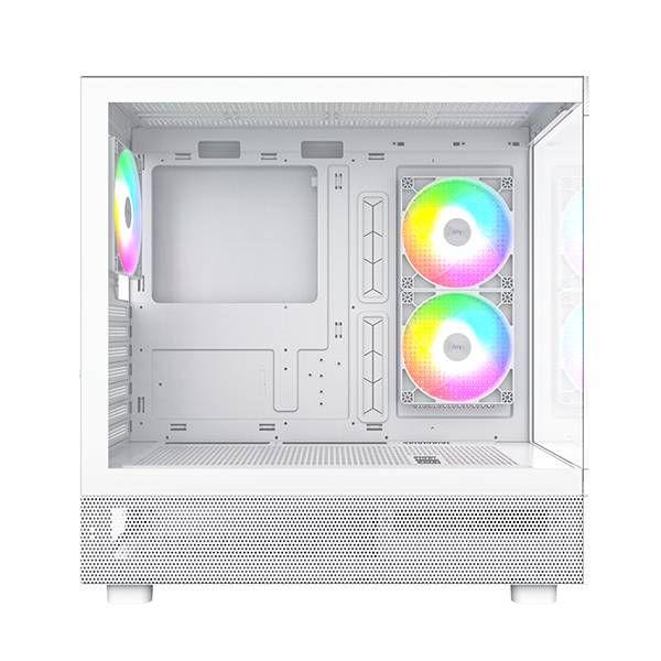 Caixa ATX MONTECH XR-WH (ATX, Micro ATX, Mini-ITX - Tower - Vidro temperado - Branco), miniatura 4