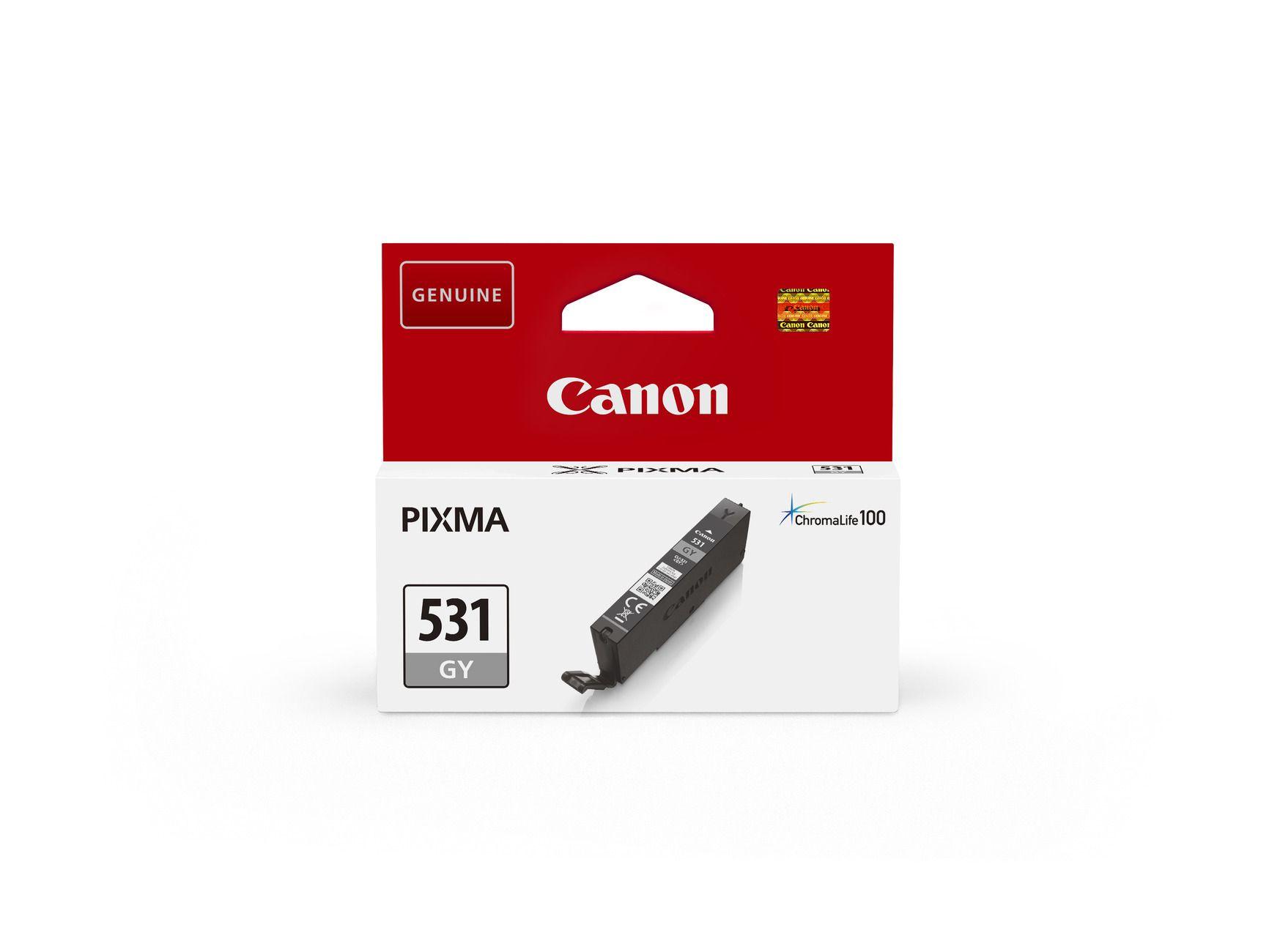 Tinteiro CANON CLI-531GY 6122C001 (400 páginas - Cinzento), miniatura 2