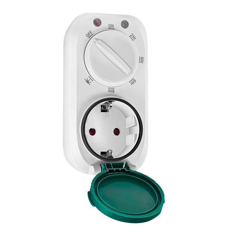 Tomada Horária Crepuscular LOGILINK ET0013 (Branco), miniatura 3