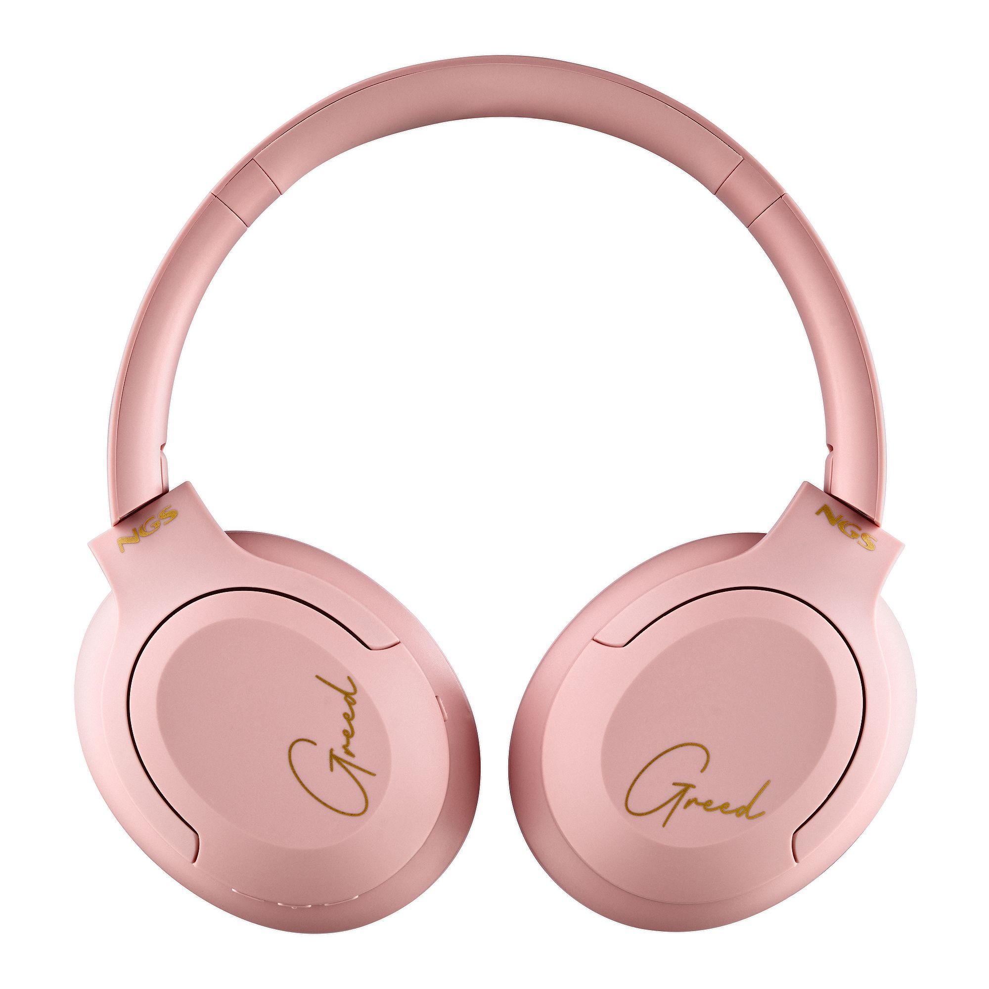 Auscultadores NGS Artica Greed (Binaural - Com fios e sem fios - Circum-aural - Rosa), miniatura 4