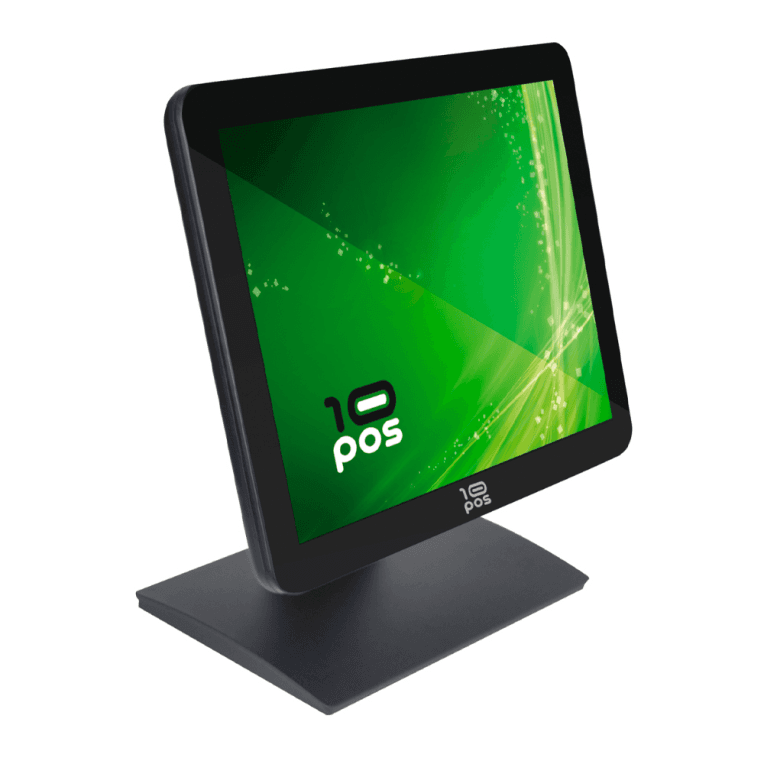 Monitor Tátil POS 10POS TS-17HV (17" - 1280 x 1024 pixels - TFT - Preto)