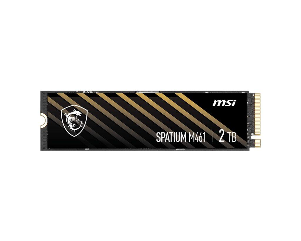 SSD MSI SPATIUM M461 (2 TB - M.2 2280 - PCI Express 4.0 NVMe) — miniatura 2
