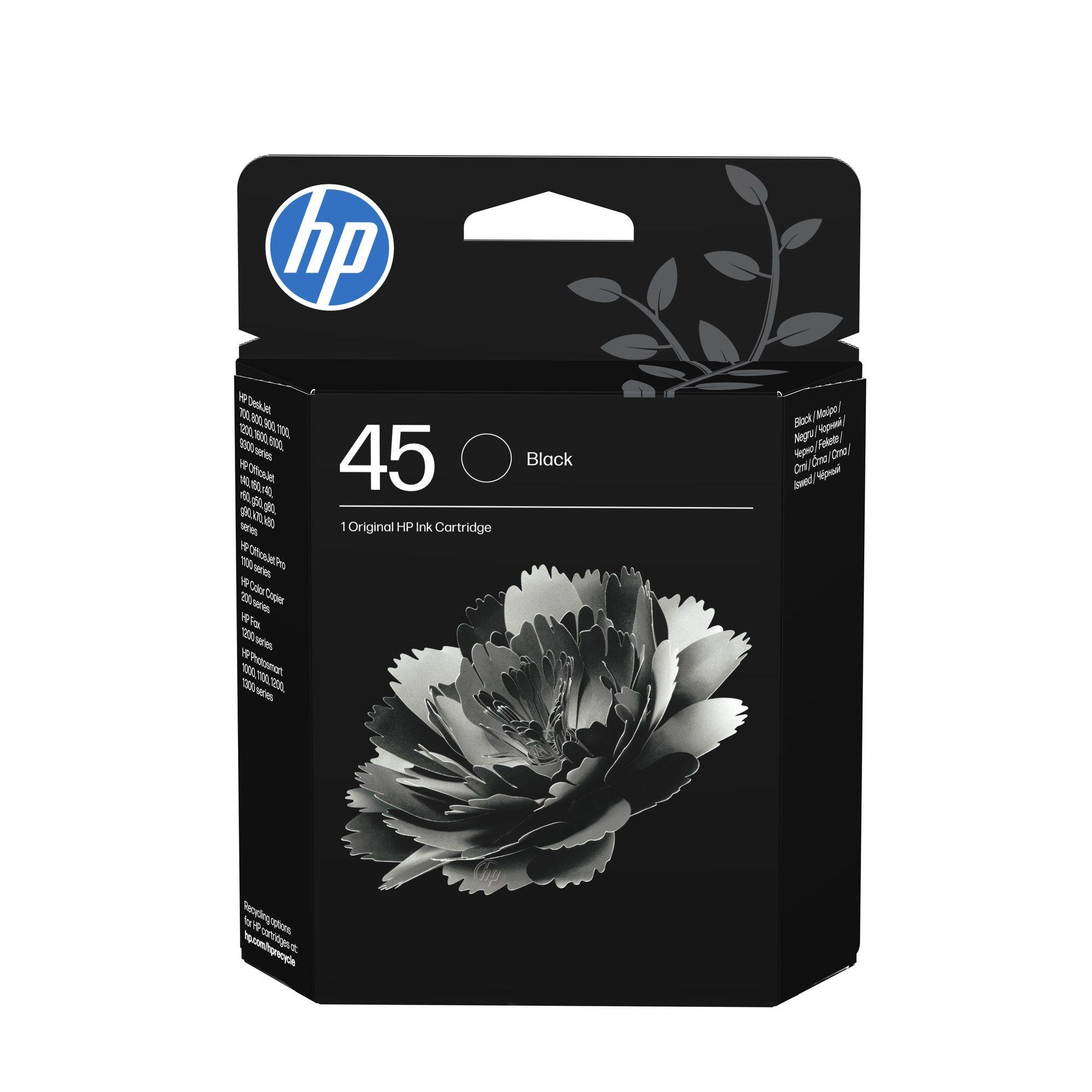 Tinteiro HP 45 51645AE (930 páginas - Preto)