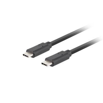 Cabo USB-C LANBERG CA-CMCM-32CU-0018-BK (1,8 m - USB-C macho - Preto) — miniatura 2
