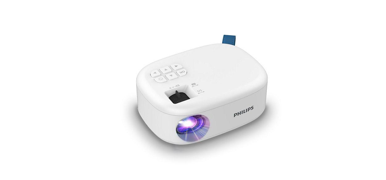 Projetor PHILIPS NeoPix 113 NPX113/INT (720p - 165,1 cm - 100 ANSI lumens - Branco), miniatura 3