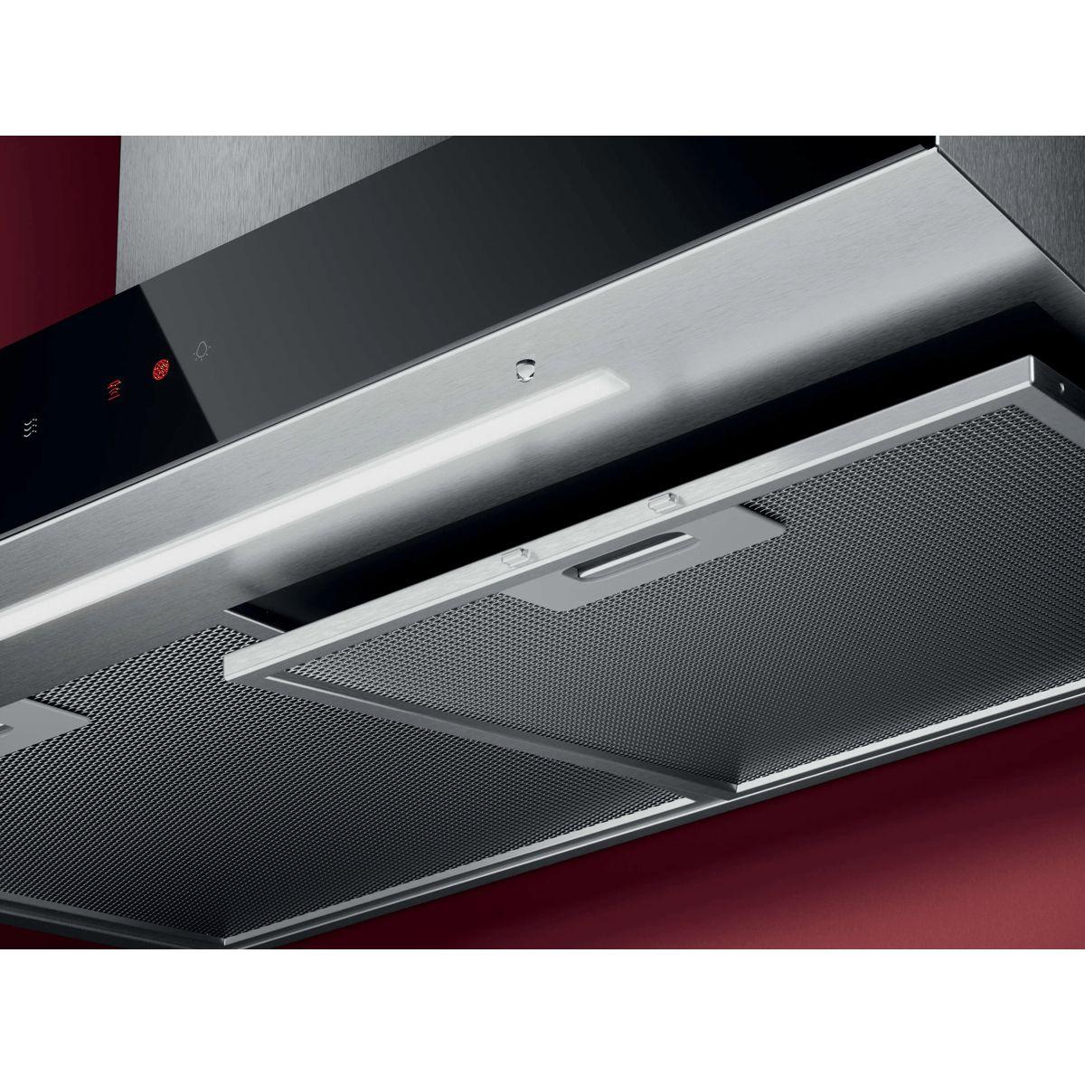 Exaustor Chaminé AEG GB67D91HL (Altura 118 cm - 90 cm - 118 cm - Preto/Inox) — miniatura 5