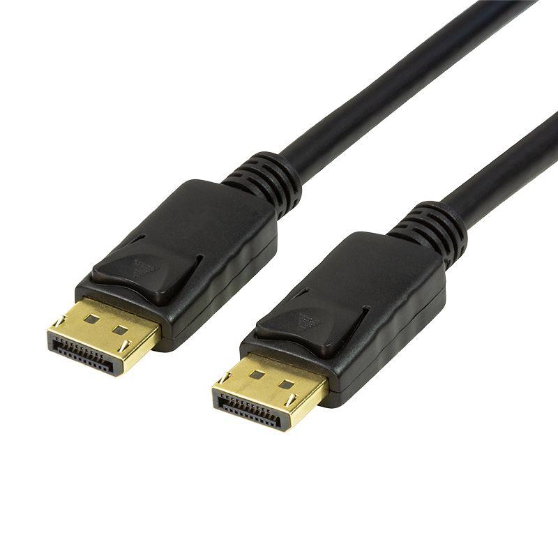 Cabo DisplayPort LOGILINK CV0119 (1 m - Preto)