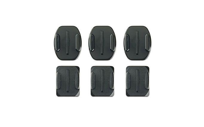 Conjunto de Bases Adesivas GOPRO AACFT-001 (Preto)