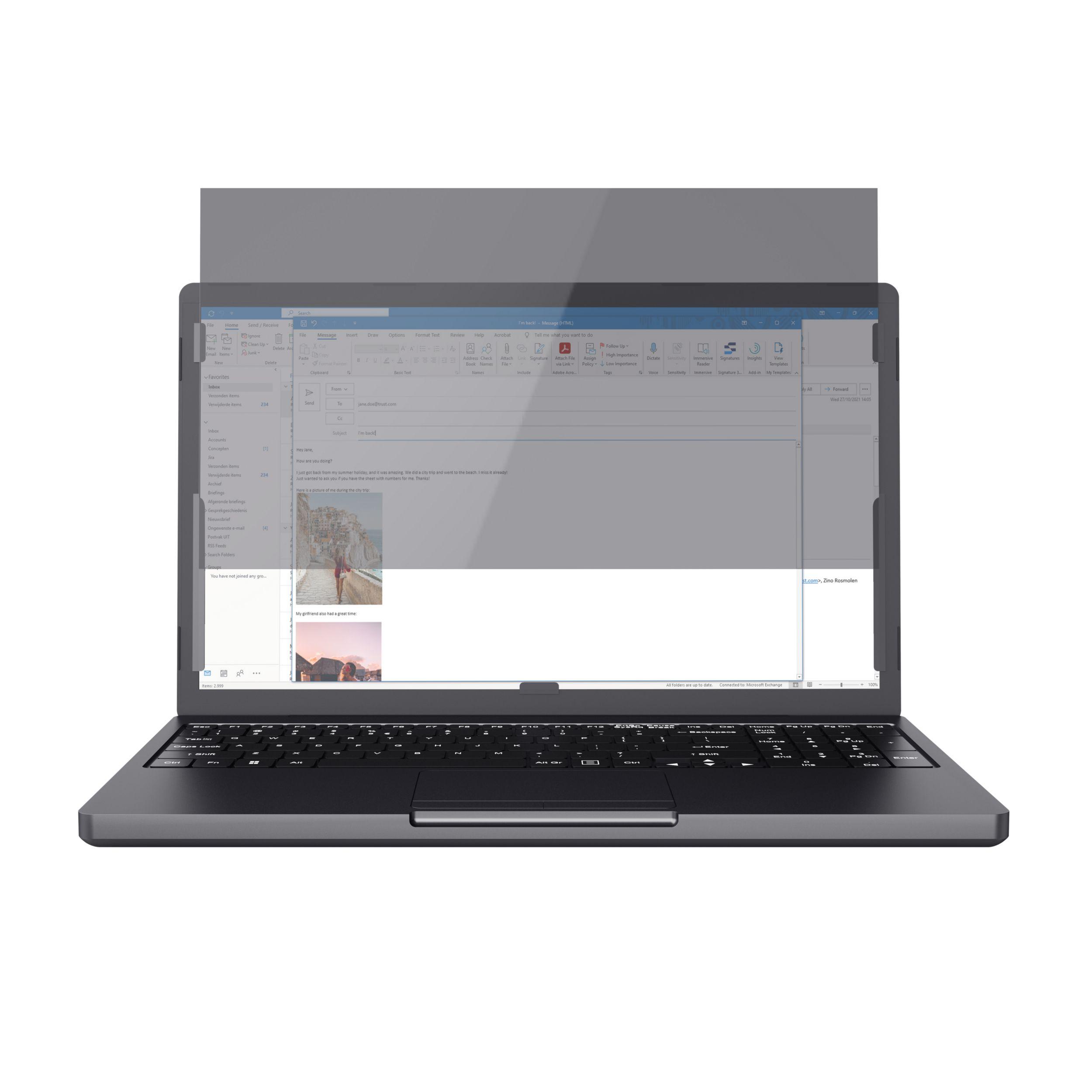 Filtro de Privacidade TRUST Primo (Preto) — miniatura 3
