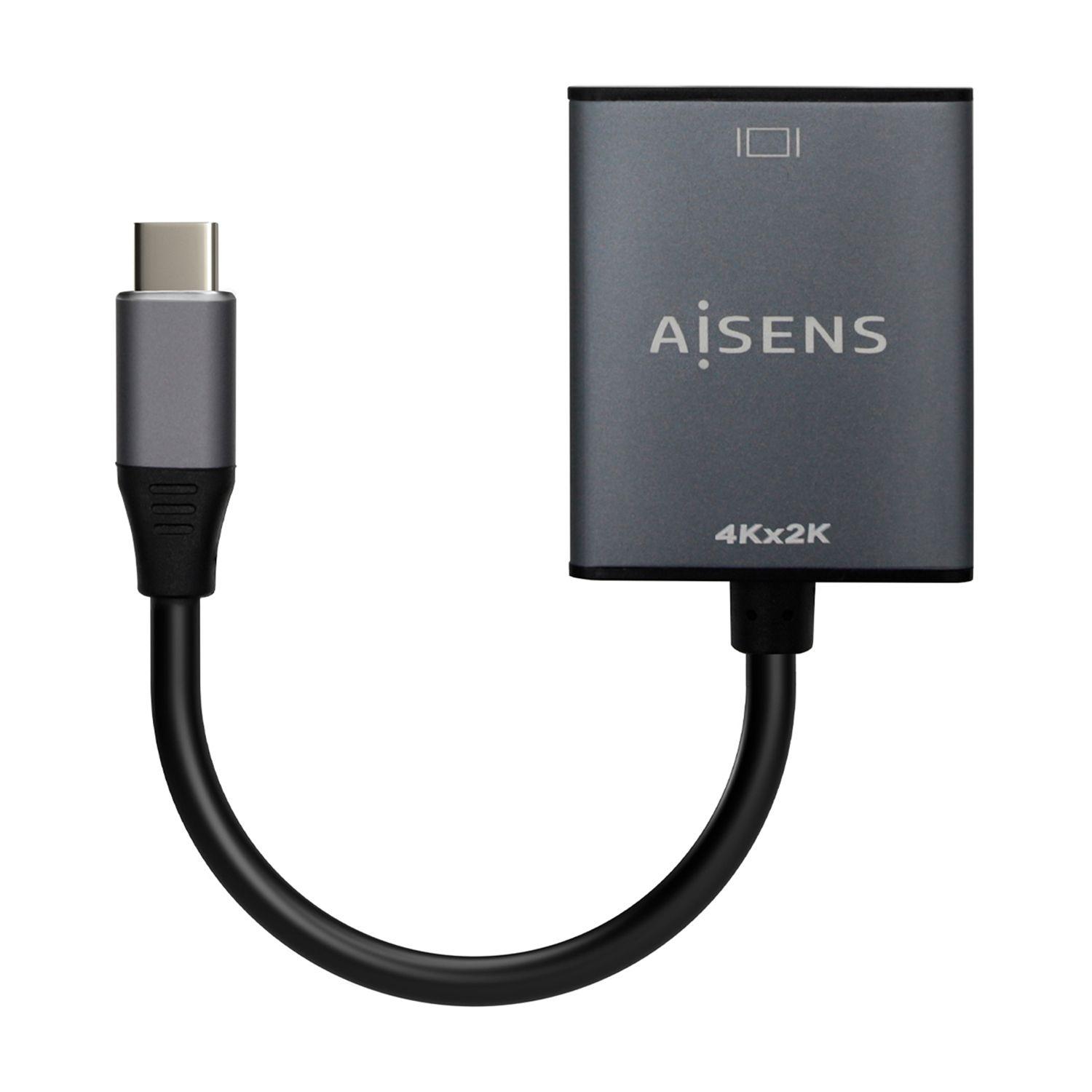 Conversor USB-C para HDMI AISENS A109-0685 (0,15 m - HDMI Type A - USB Type-C - Cinzento), miniatura 2