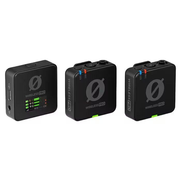 Microfone de Lapela RODE Wireless PRO (Sem fios por RF - 20 Hz a 20 kHz - Omnidirecional - Preto)