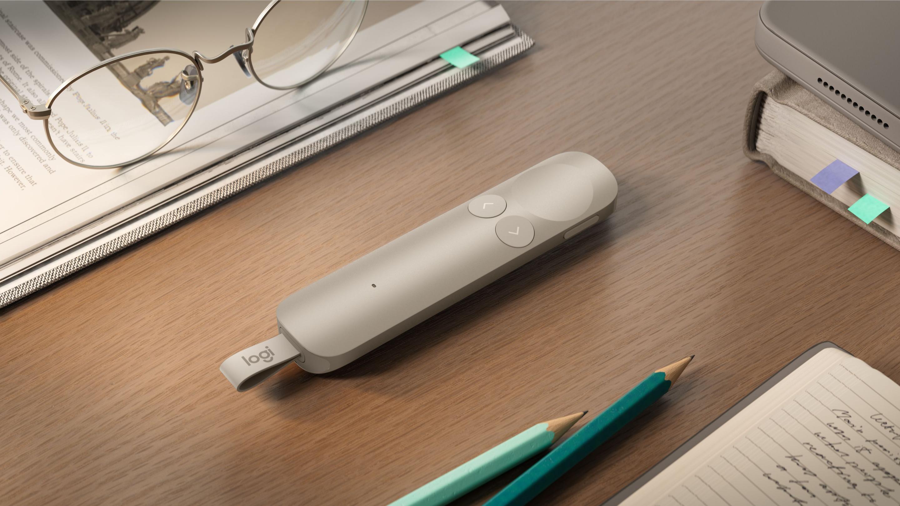 Comando de Apresentações LOGITECH Spotlight 2 (Bluetooth/RF - USB - Areia) — miniatura 6