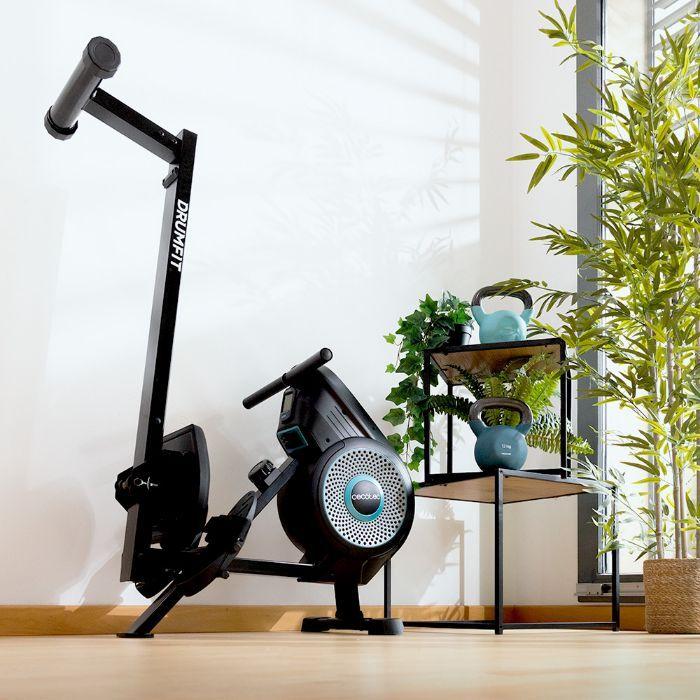 Máquina de Remo CECOTEC Drumfit Rower Eolo Magno (8 níveis - Resistência a ar e magnética) — miniatura 2