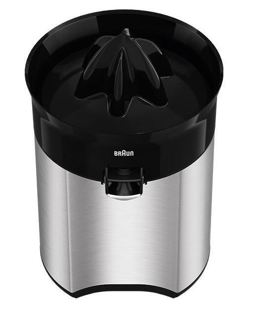 Espremedor de Citrinos Elétrico BRAUN CJ5050BK/CJ302BI (Altura 25,8 cm - Preto/Metálico), miniatura 3