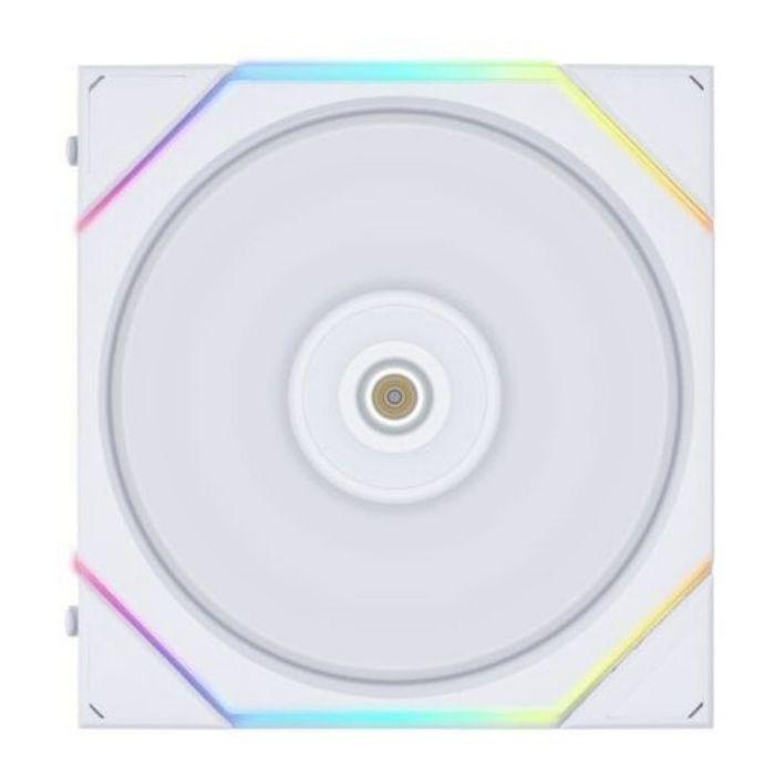 Ventoinha LIAN LI UNI FAN TL140 Wireless RGB Reverse PWM (Polímero de Cristal Líquido - Branco), miniatura 6