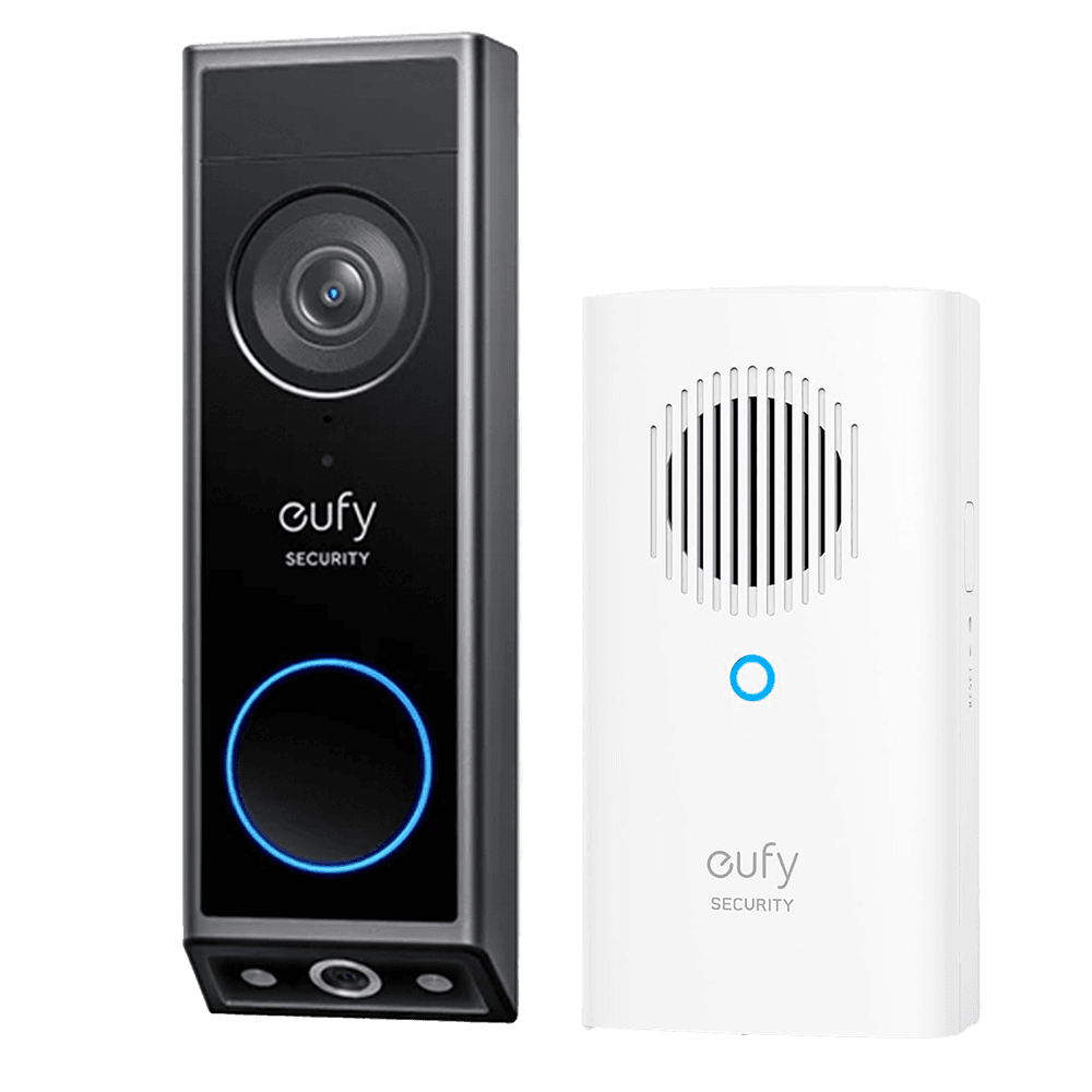 Kit de Campainha de Vídeo EUFY E340 (Preto)