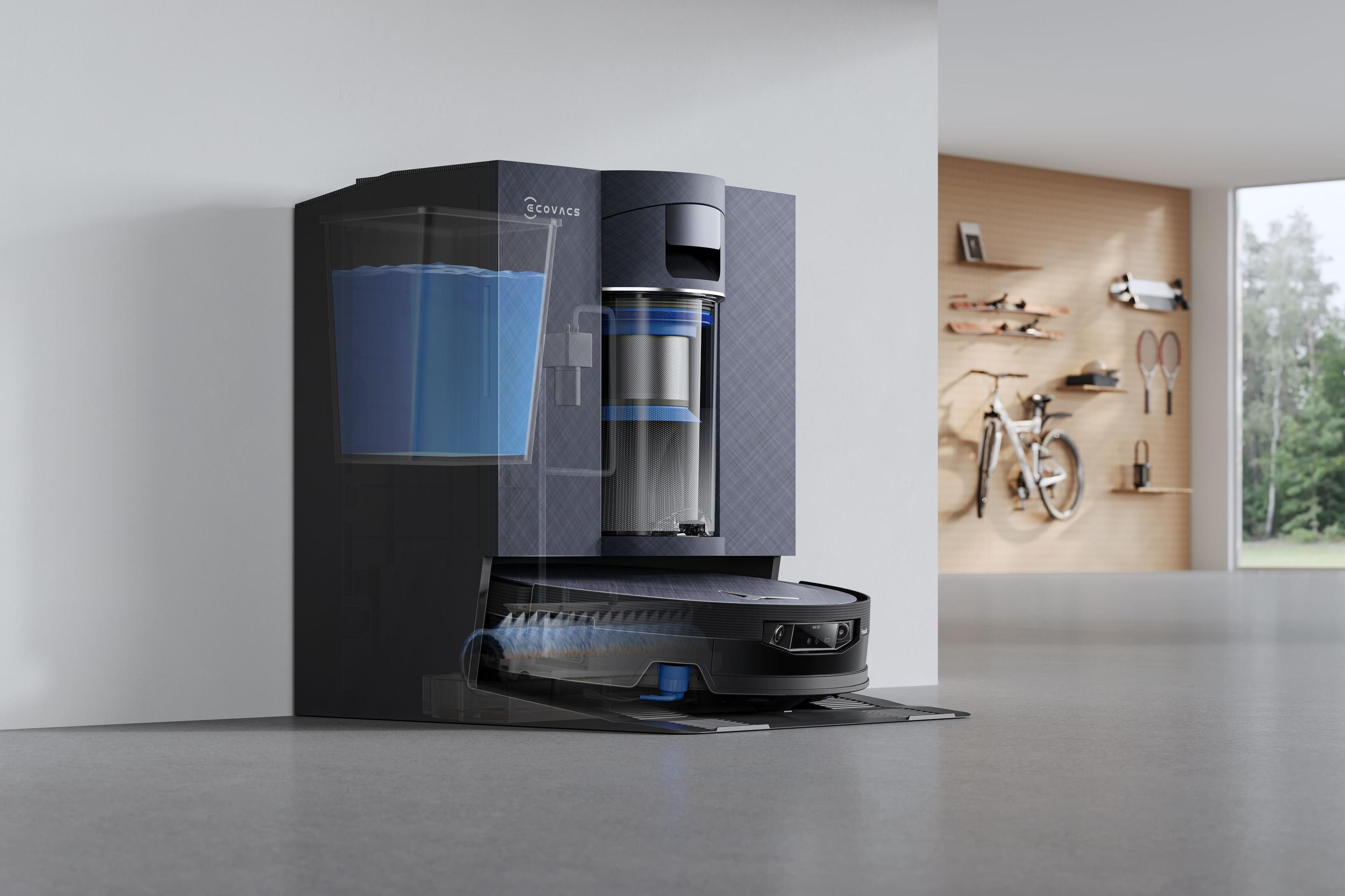 Robot Aspirador ECOVACS DEEBOT X12 OmniCyclone (22000 Pa - 0,25 l - Carregamento e purificação - Preto), miniatura 26