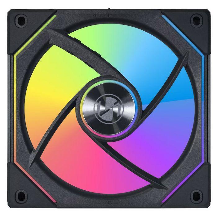 Ventoinha para Caixa de Computador LIAN LI UNI FAN SL-INF 120 (Preto), miniatura 4