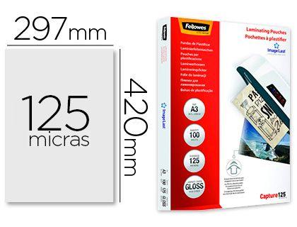 Bolsas de Plastificação FELLOWES 5307506 (Plástico - Din a3 - Transparente) — miniatura 2