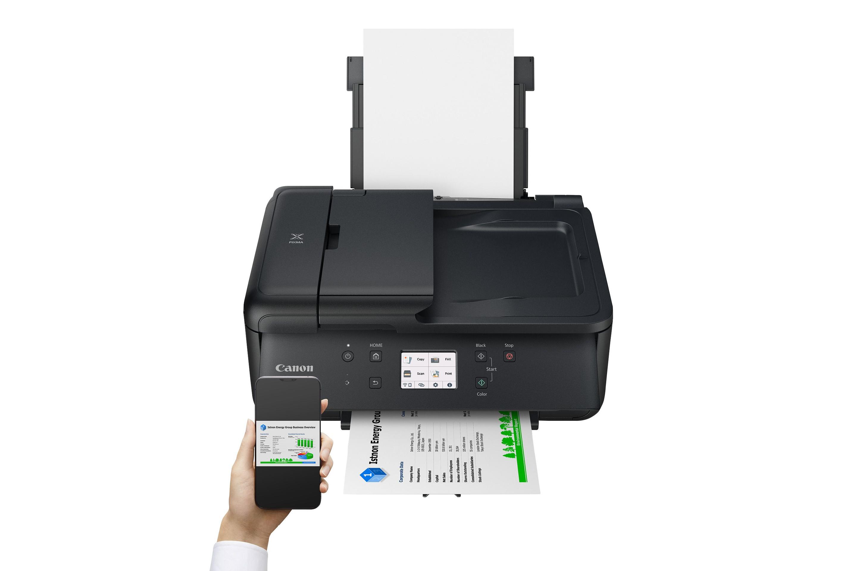 Impressora Multifunções CANON PIXMA TR7650 (A4 - Impressão a cores - 100 folhas - Preto) — miniatura 8