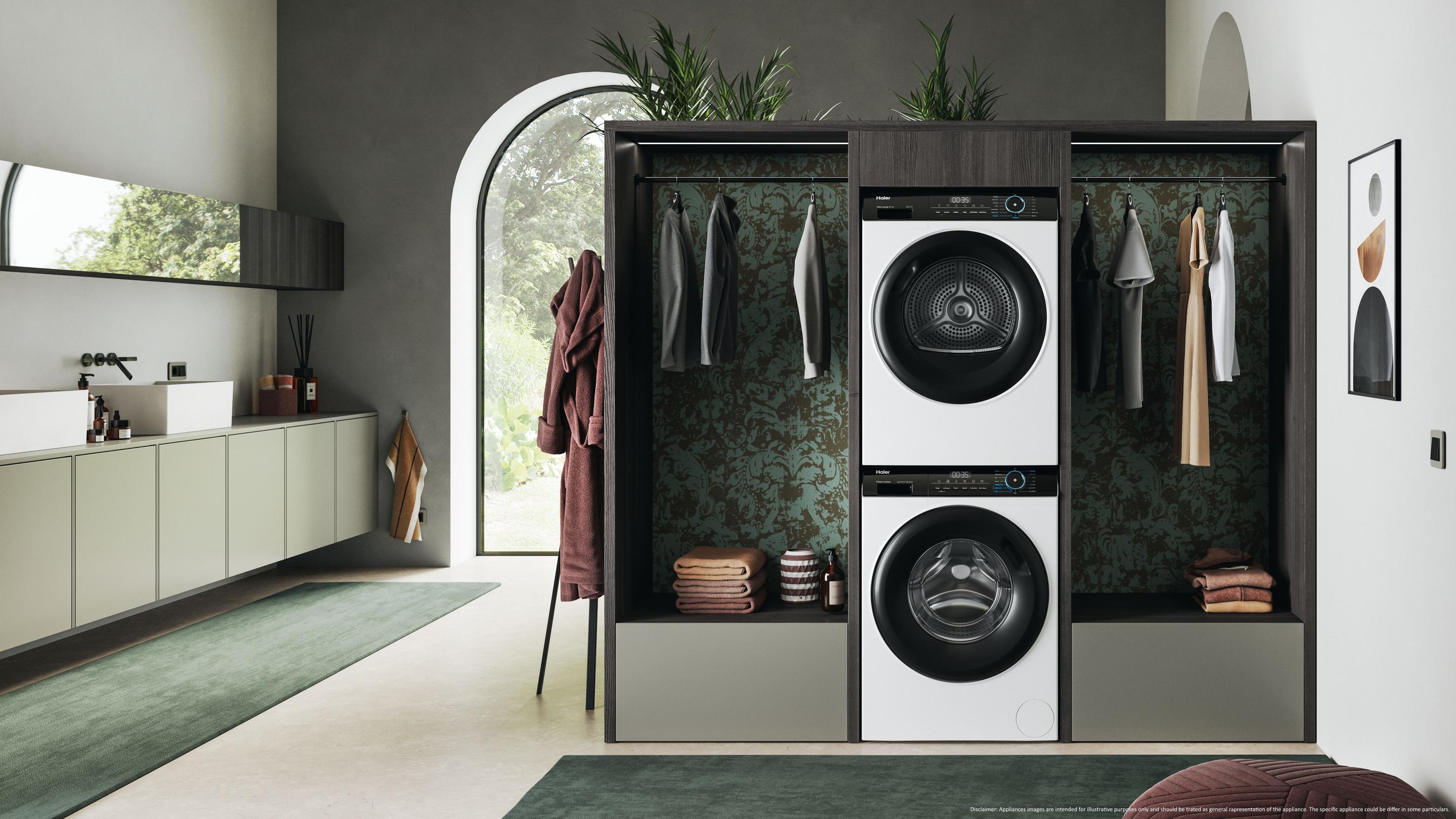 Máquina de Secar Roupa Independente HAIER HD90-A2939IB (9 kg - Bomba de calor - Direita - Branco) — miniatura 10