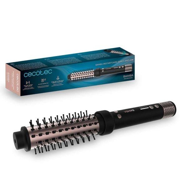 Escova Modeladora de Ar CECOTEC Bamba InstantCare Curly AirFlow (Preto)