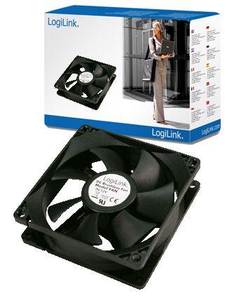 Ventoinha para Caixa de PC LOGILINK FAN103 (2,78 W - Preto), miniatura 2