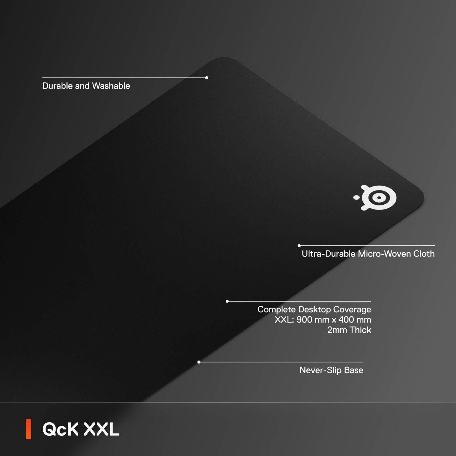 Tapete de Rato STEELSERIES QcK XXL (2 mm - Preto), miniatura 3