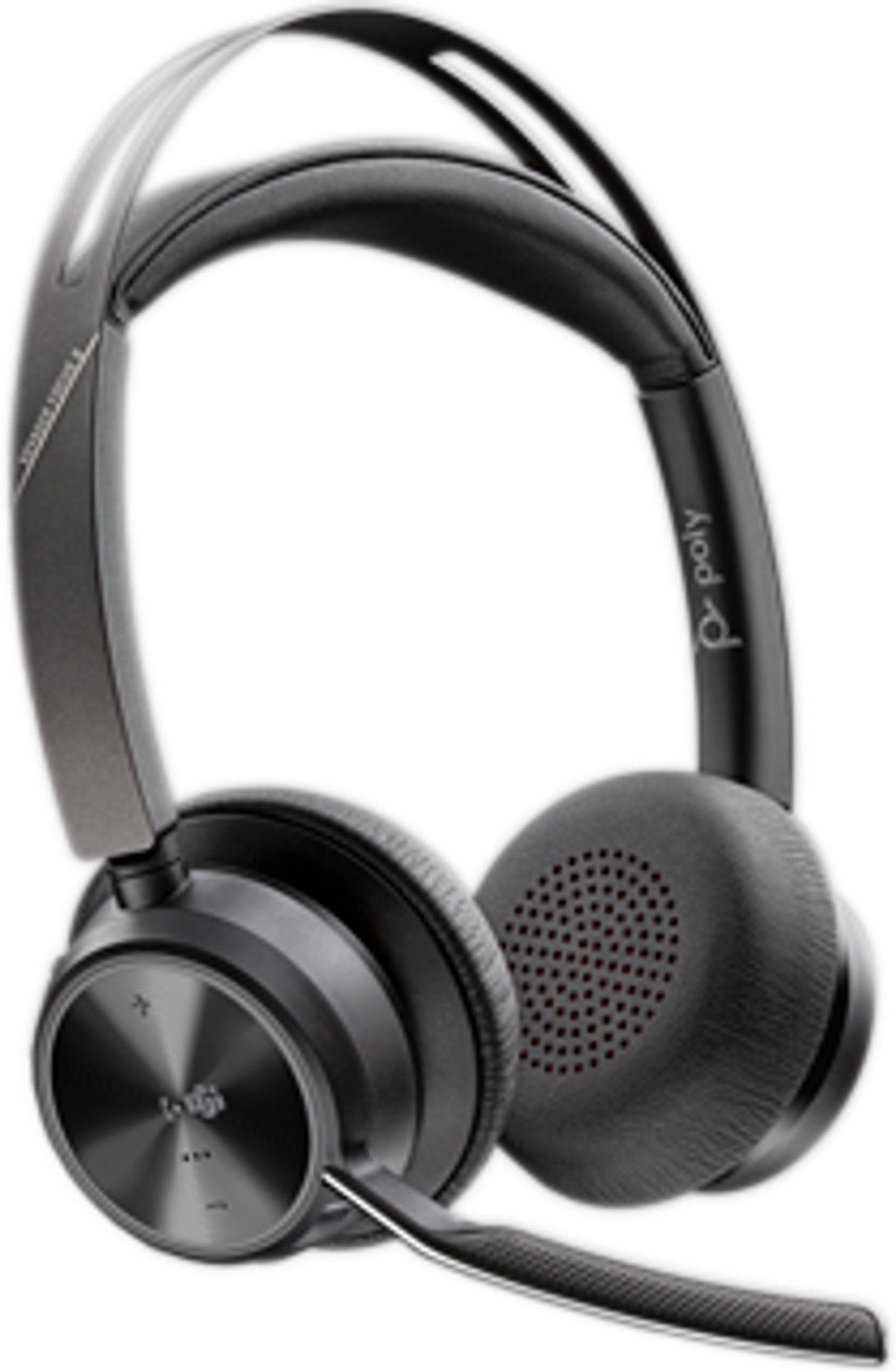 Auscultadores POLY Voyager Focus 2 MS 9T9J6AA (Binaural - Sem fios - Supra-aural - Preto) — miniatura 7