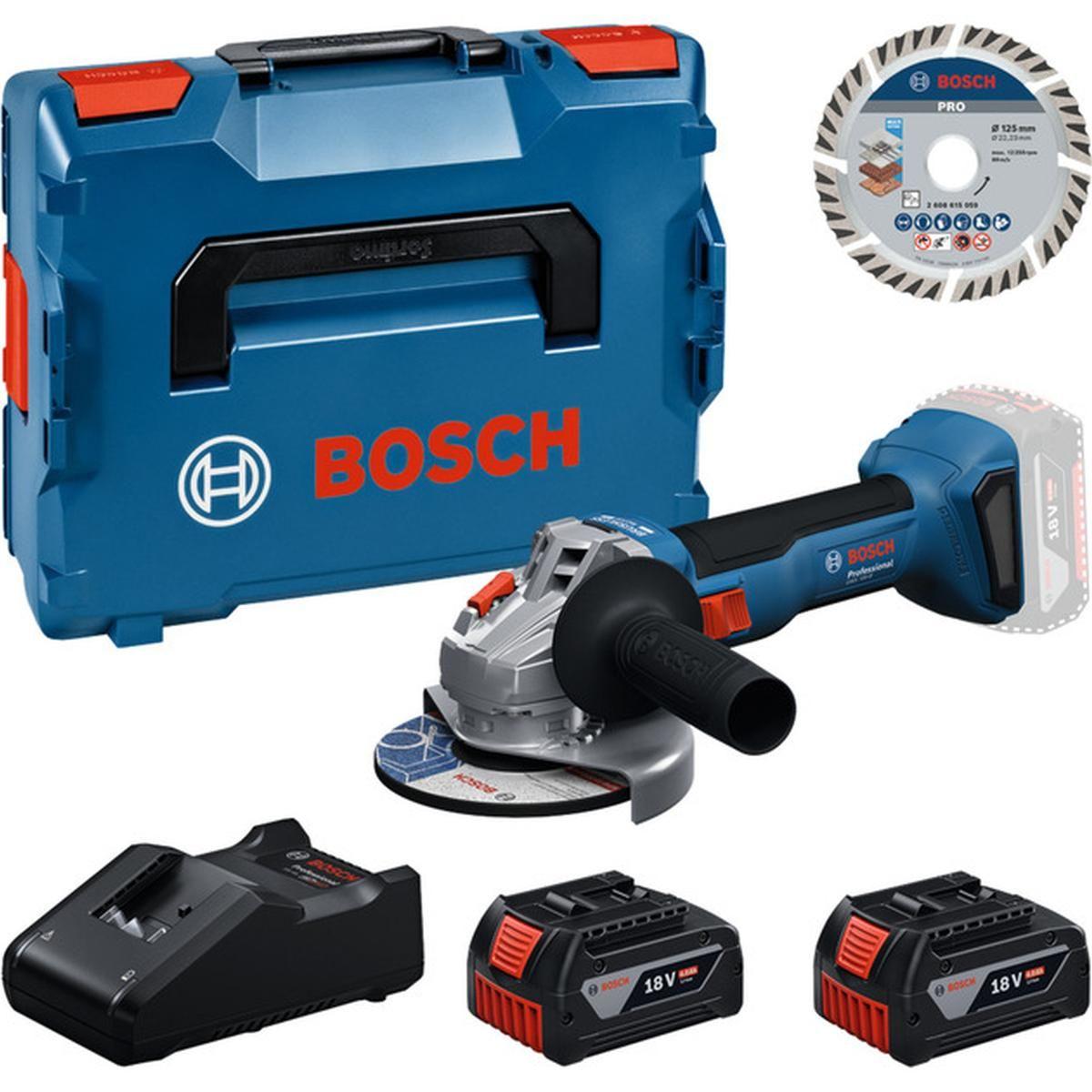 Rebarbadora a Bateria BOSCH GWS 18V-8 (800 W - 18 V)