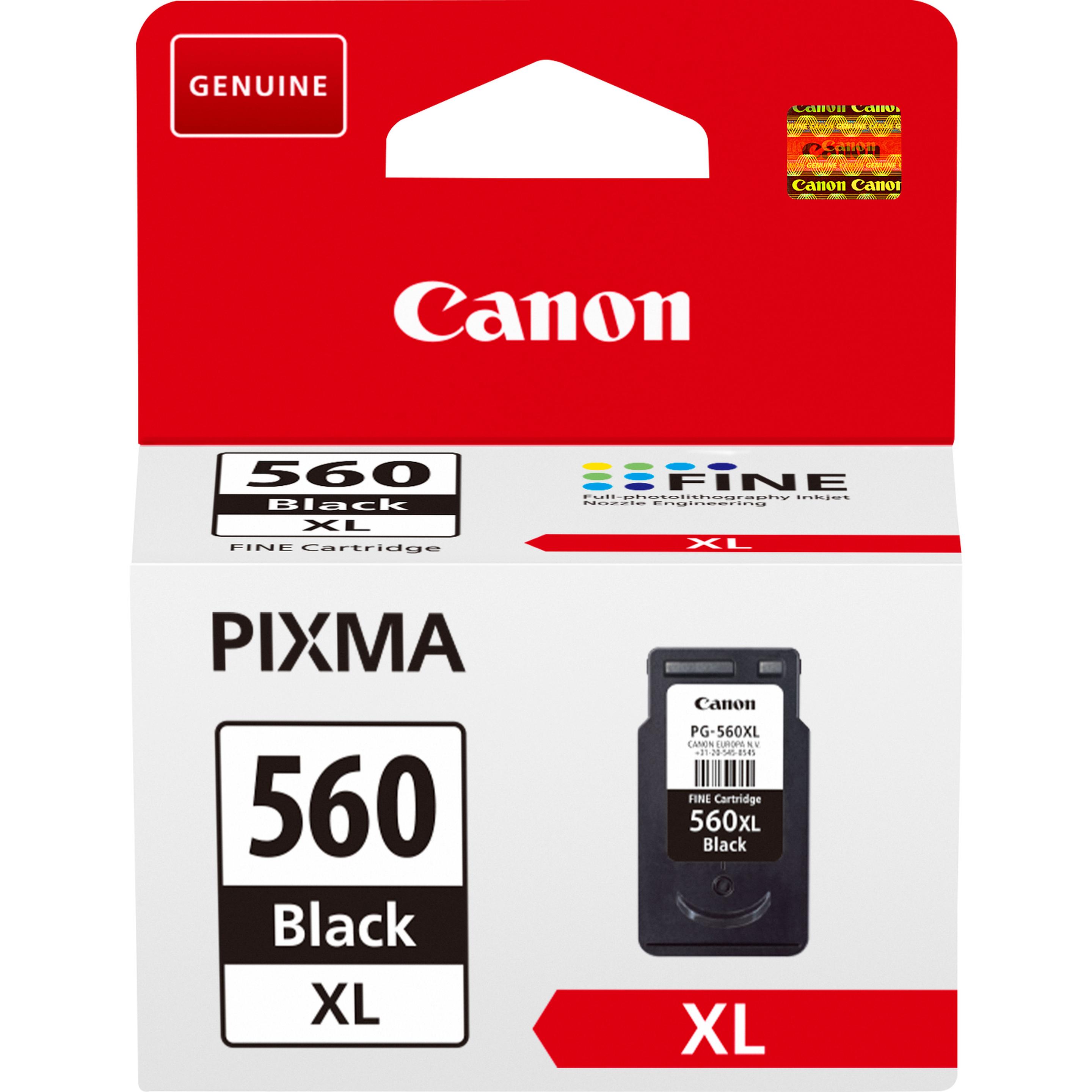 Tinteiro CANON PG-560XL (400 páginas - Preto)