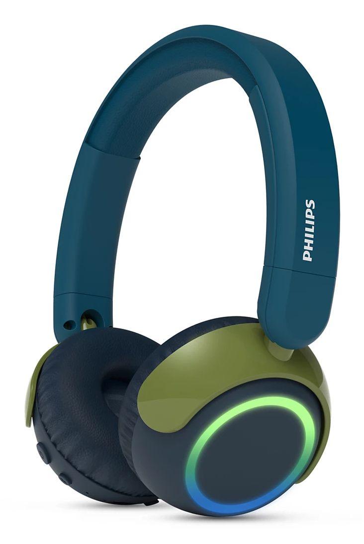 Auscultadores PHILIPS TAK4200CT/00 (300 mAh - 45 h - Azul e Verde)