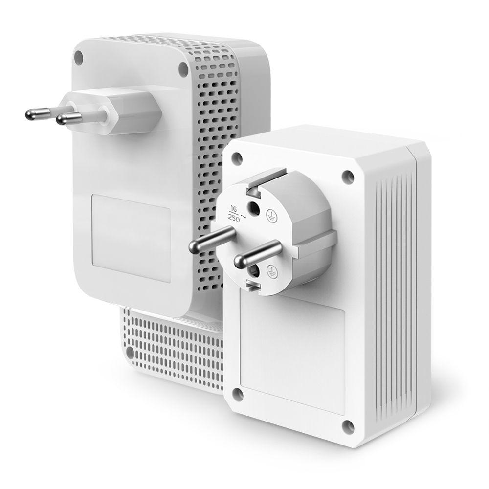 Kit de Adaptadores Powerline TP-LINK TL-WPA7617 KIT (Wi-Fi 5 - 300/867 Mbit/s - Gigabit Ethernet - Branco) — miniatura 2