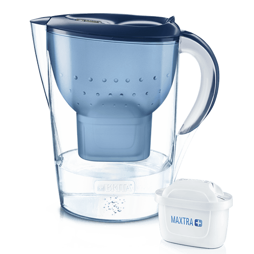 Jarra Purificadora de Água BRITA Marella XL (Altura 25,8 cm - Azul)