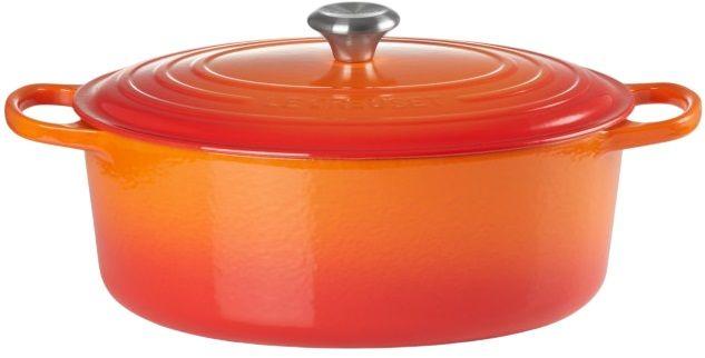 Caçarola Oval LE CREUSET Signature (Ferro fundido - Laranja) — miniatura 2